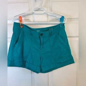 a.n.a Women's Turquoise Cargo Shorts